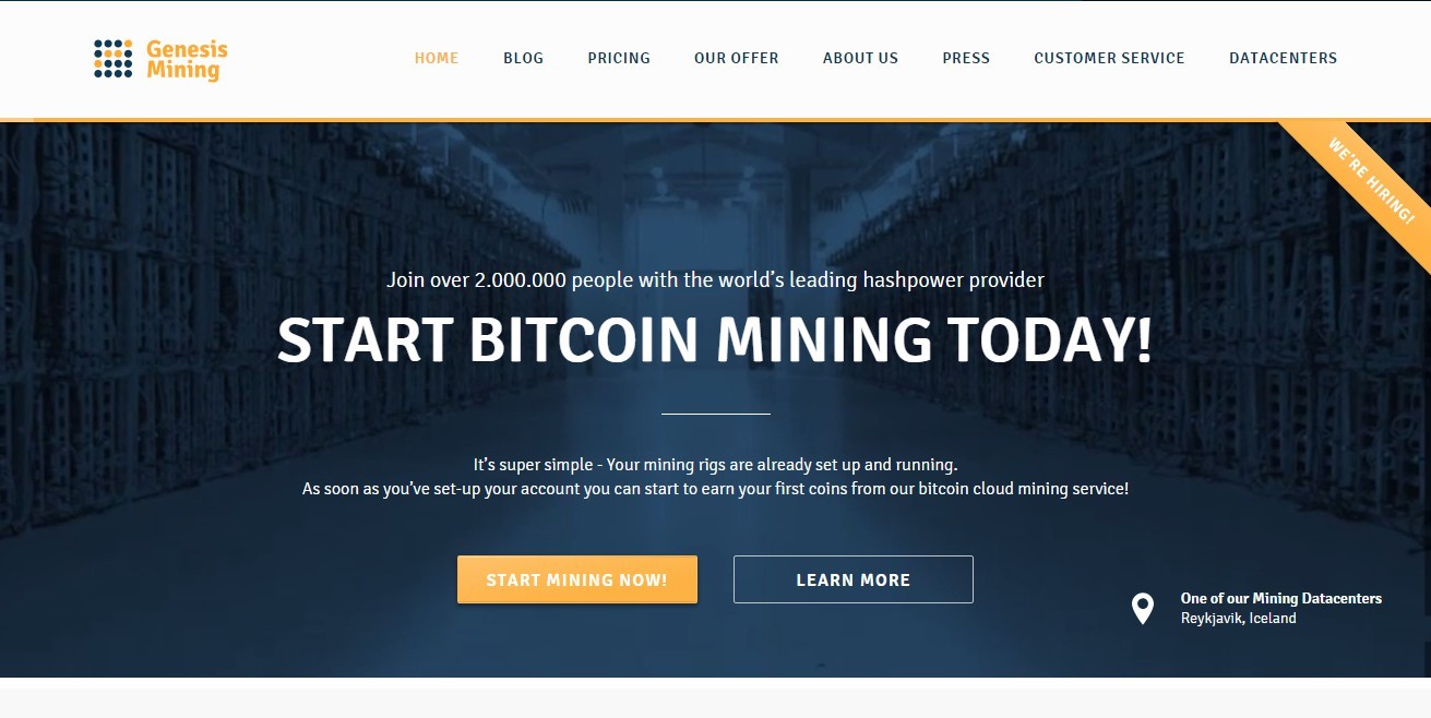 Genesis Mining - Best Bitcoin Mining Platform